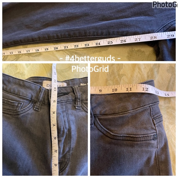 DL1961 Jessica Alba JAxDL No. 1 Trimtone Skinny High Rise Jeans in Battle 27 - Picture 7 of 16